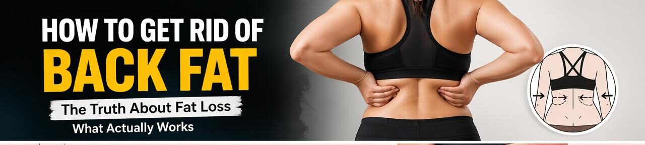 how to get rid of back fat​